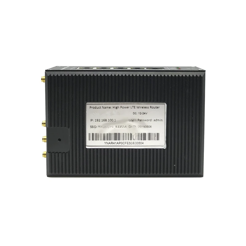  high speed 27dBm 300M industrial DIN rail 4g ltewireless router support openwrt ODM/OEM serial RS/4