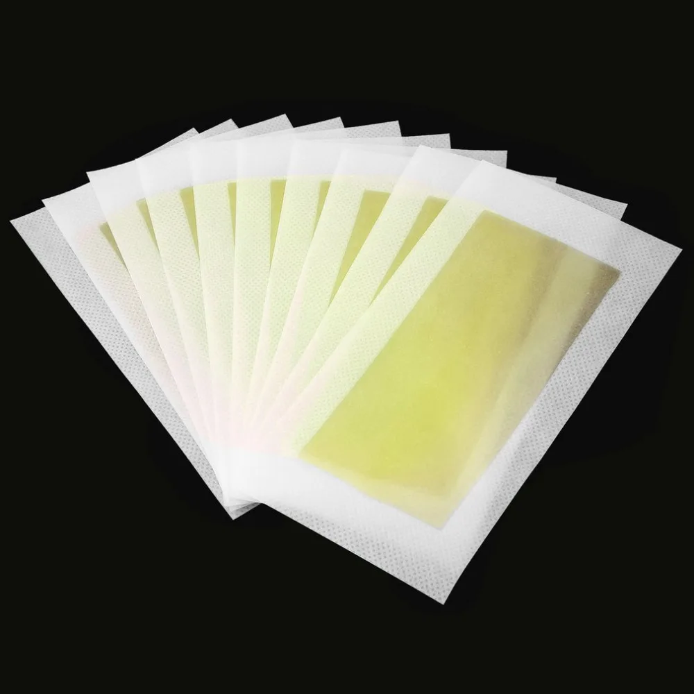 10 PCS Nonwoven Leg Body Hair Removal Paraffin Heater Depilatory Cold