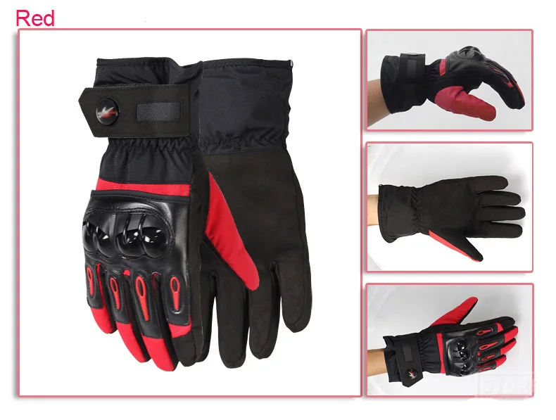Full Finger Knuckle Protective Shock-proof Cycling Gloves