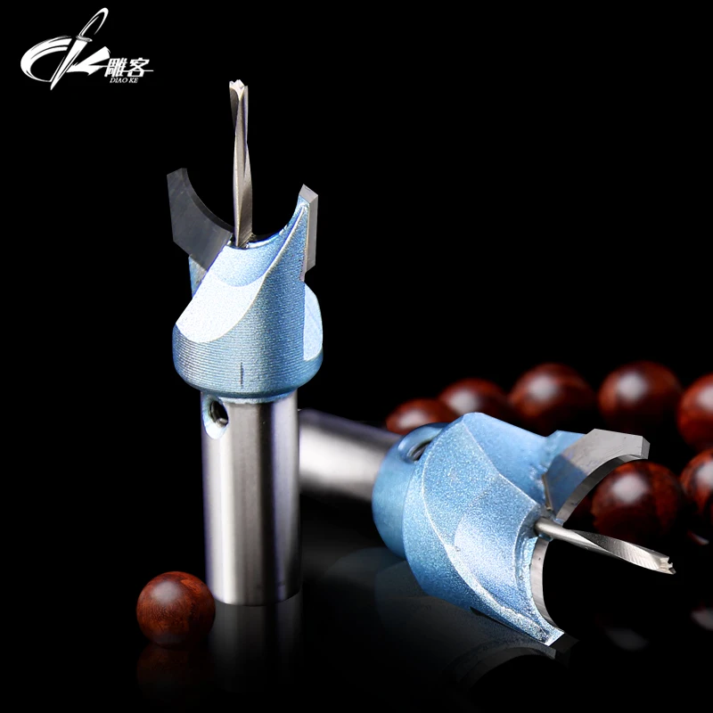

1PCS 10mm SHK Solid Carbide Woodworking Router Bit Buddha Beads Ball Knife Woodworking Tools Wooden Beads Drill Tool