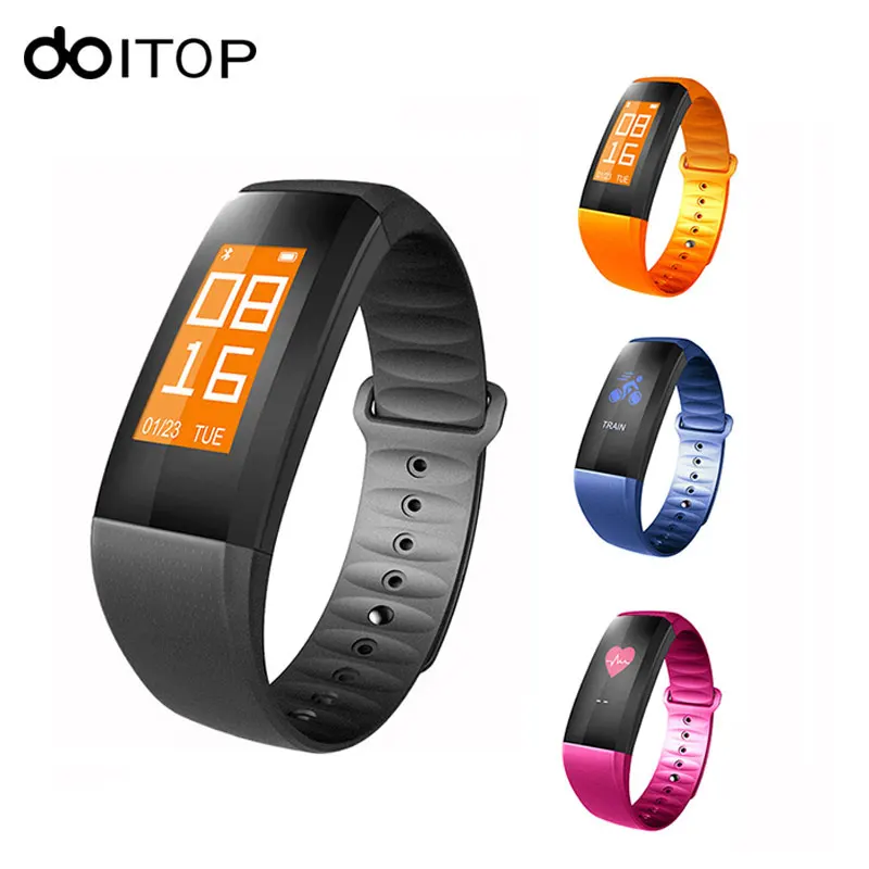 

DOITOP Smart Band M99 OLED Heart Rate Blood Pressure Monitor Pedometer Smart Wristband Bracelet Fitness Tracker Smartband