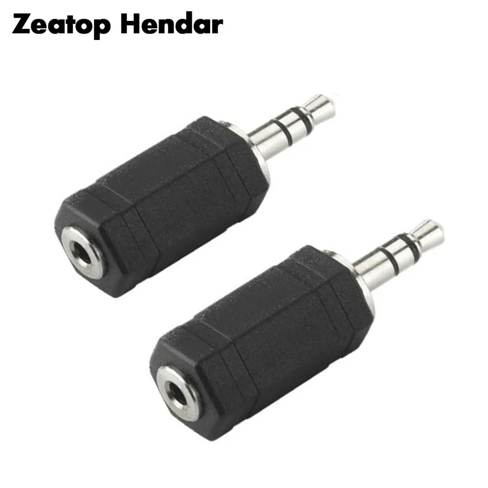 10pcs 3.5 Male To 2.5 Female Audio Cable Stereo Jack Pc Phone Headphone