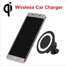 Universal Car Qi Wireless Charger Sticky Phone Holder Mount Wireless Charging Pad for iPhone 6 6s Plus Samsung S7/S6 Lumia 950