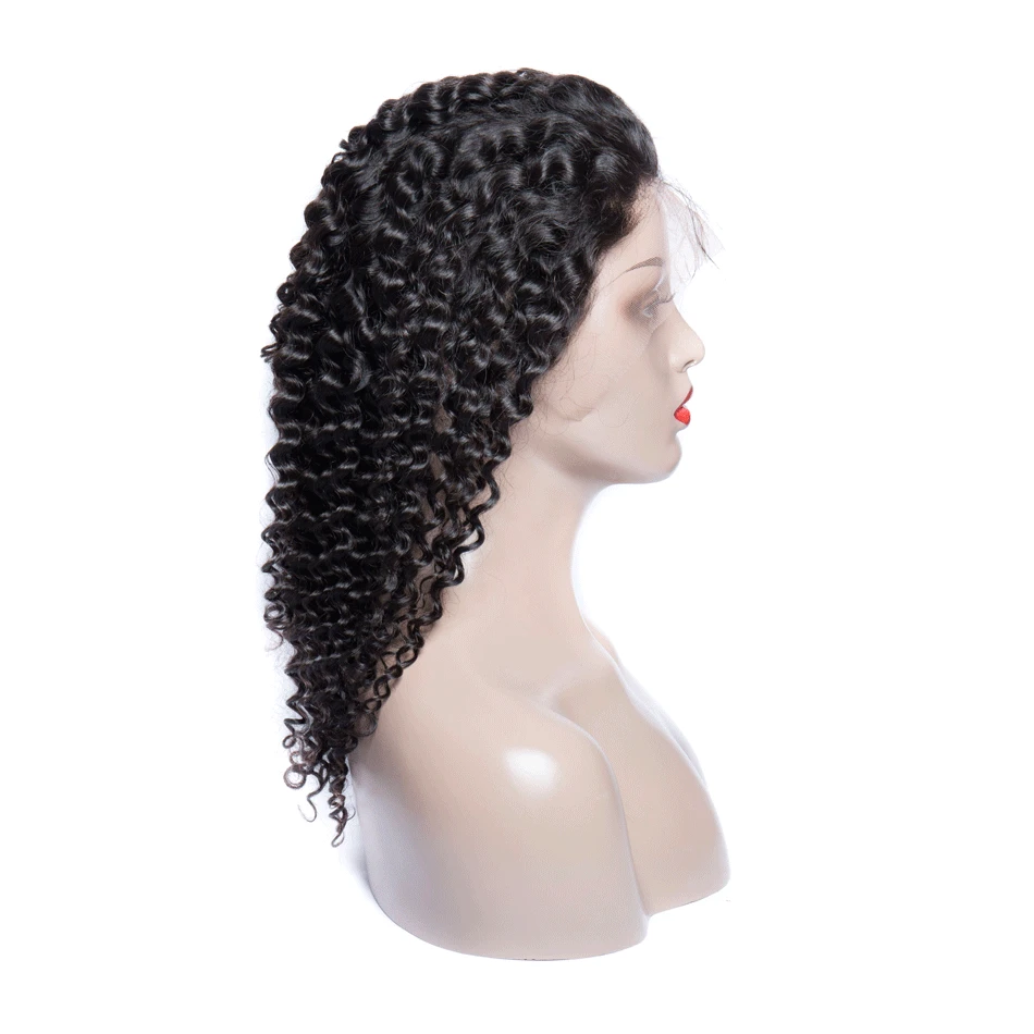 Modern Show Short Curly Lace Front Wig Brazilian Bob Wig Pre Plucked