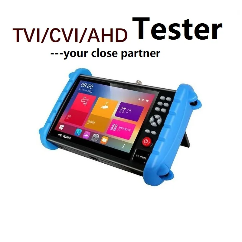 IPCXATC 7 дюймов HD Профессиональный тестер систем Скрытого видеонаблюдения с