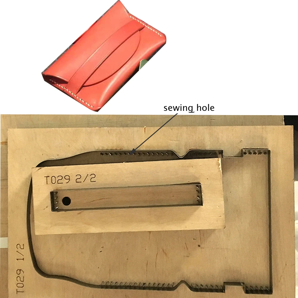Поделки кожаный держатель для карт вырубной нож набор 2 шт./компл. ручной перфоратор инструмент