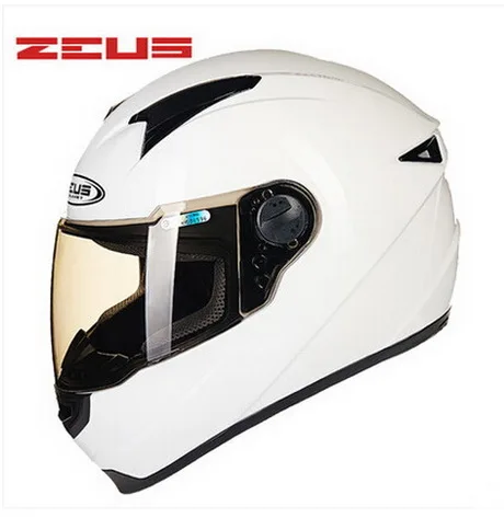 Мотоциклетный шлем ZEUS на все лицо АБС пластик с сертификатом DOT Размеры M L XL XXL