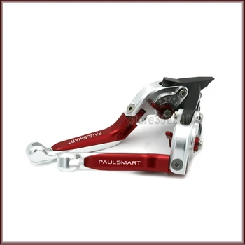 

For DUCATI PAUL SMART LE 2006 Motorcycle Accessories Folding Extendable Adjustable Brakes Clutch Levers With LOGO PAULSMART CNC