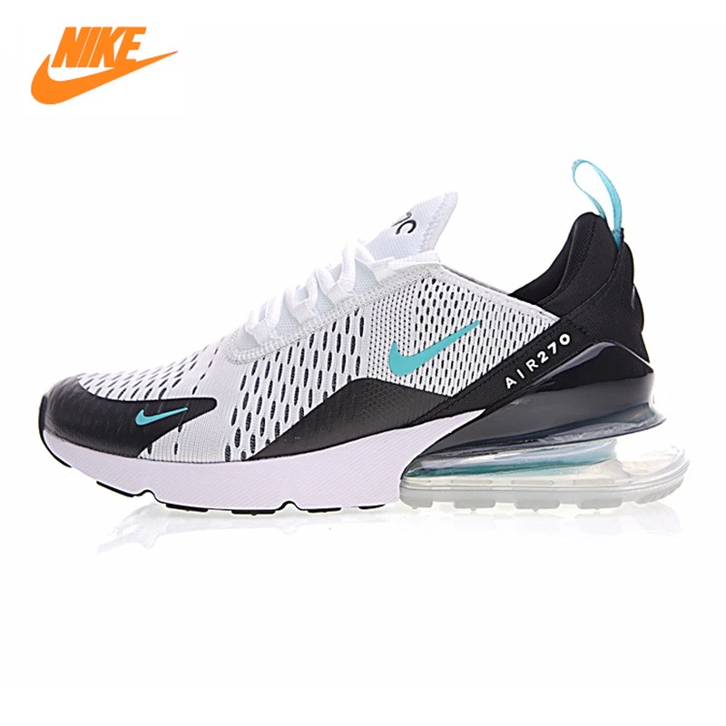 

Nike Air Max 270 Men Running Shoes,Outdoor Sneakers Shoes,White, Breathable Wear-resistant Non-slip Shock Absorption AH8050 001