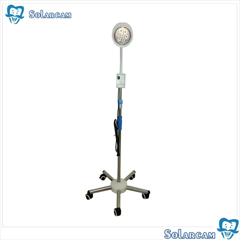 

New Dental Mobile Surgical Exam Cold Light Operating 7-LED Lamp 200,000 lux