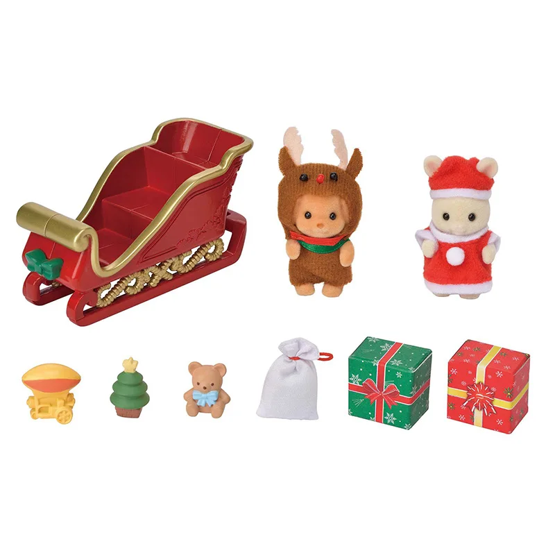 Sylvanian Family пушистый кукольный домик игровой набор фигурки ограниченная серия
