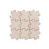50pcs Unfinished Wood Puzzle Laser Cut Out Natural Wood Pieces DIY Wood Crafts Square Puzzle of Wood Puzzle Party Decoration ► Photo 3/6