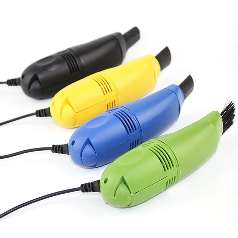 Computer Clean Tool USB Mini Keyboard Brush Vaccum Cleaner for PC Laptop Desktop Dust small vacuum cleaner (random)
