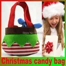 Украшение рождественских подарков эльф мешок для конфет Рождество Свадебные конфеты сумки прекрасные подарки для детей