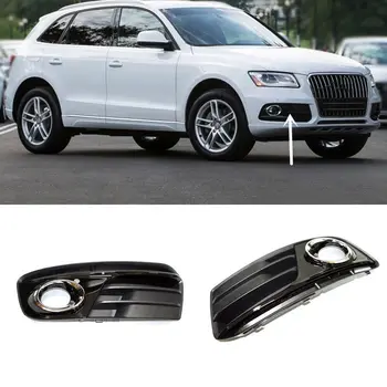 

Auto Fit For Audi Q5 2013-2016 2PCS ABS Front Fog Lamp Cover Trim 1:1 Replace