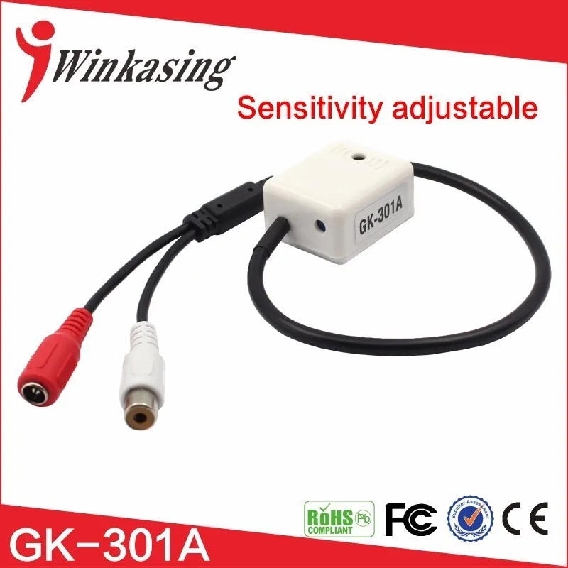

High fidelity security cctv microphone Low-noise high-definition audio capture device,mini audio monitorYJS