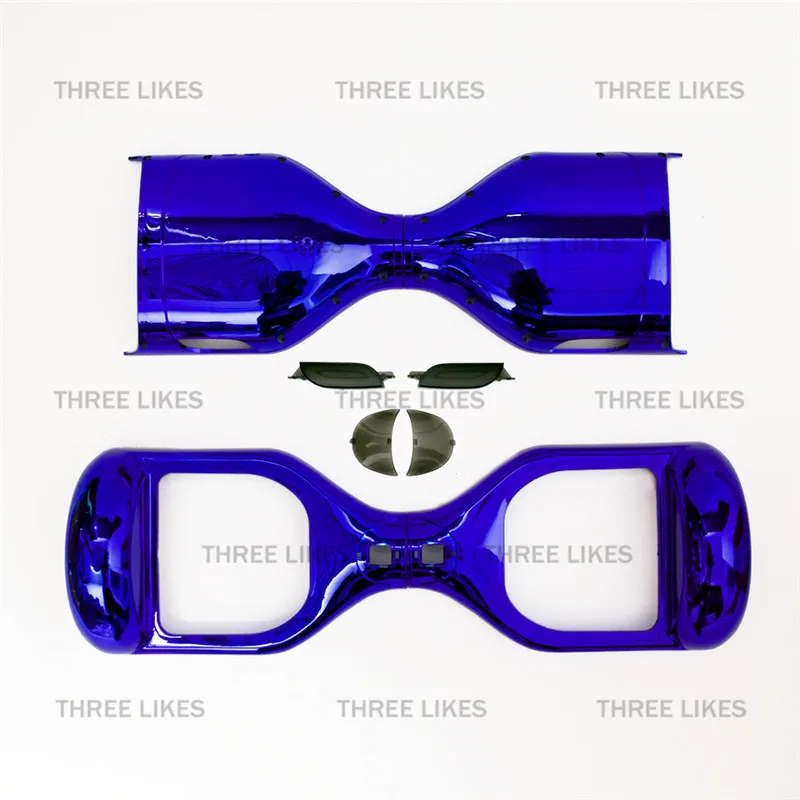 

Purple Chrome Replacement Case Cover Shell for 6.5" Hoverboard Two Wheels Self Balance Electric Scooter Mini Unicycle Monocycle