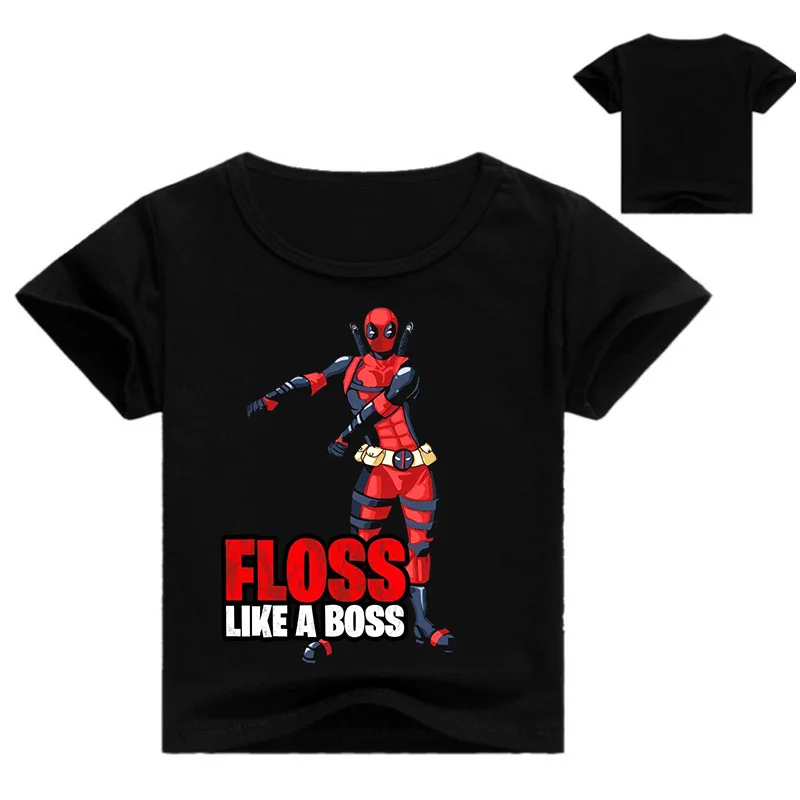 FLOSS LIKE A BOSS/футболки для мальчиков г. Летние топы, футболки с коротким рукавом для девочек, детские футболки для мальчиков, одежда хлопковая футболка