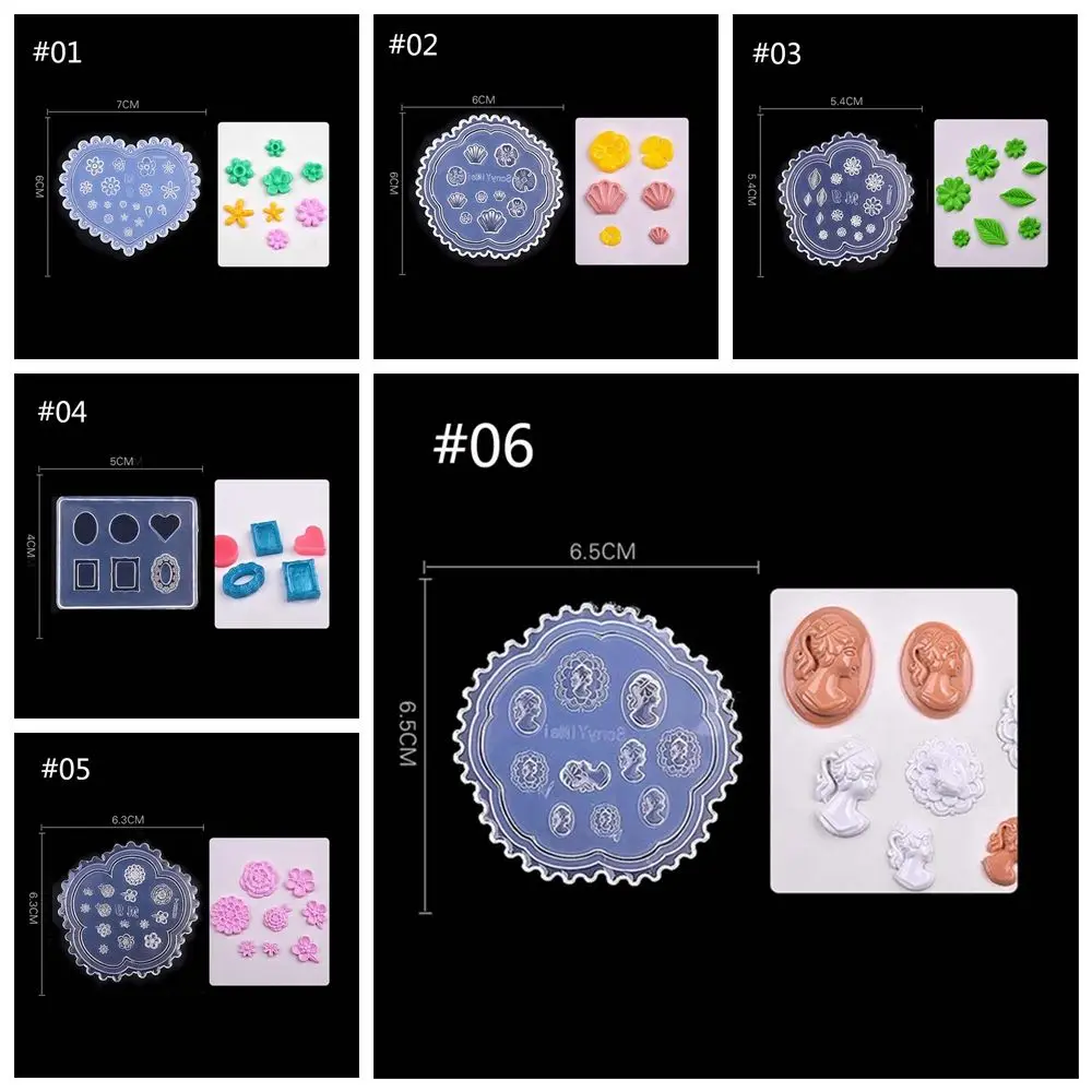 1 шт. акриловая силиконовая формочка в виде цветов маргаритки 3D листья книги формы для ногтей УФ-гель Дизайн Маникюрные аксессуары косметические инструменты