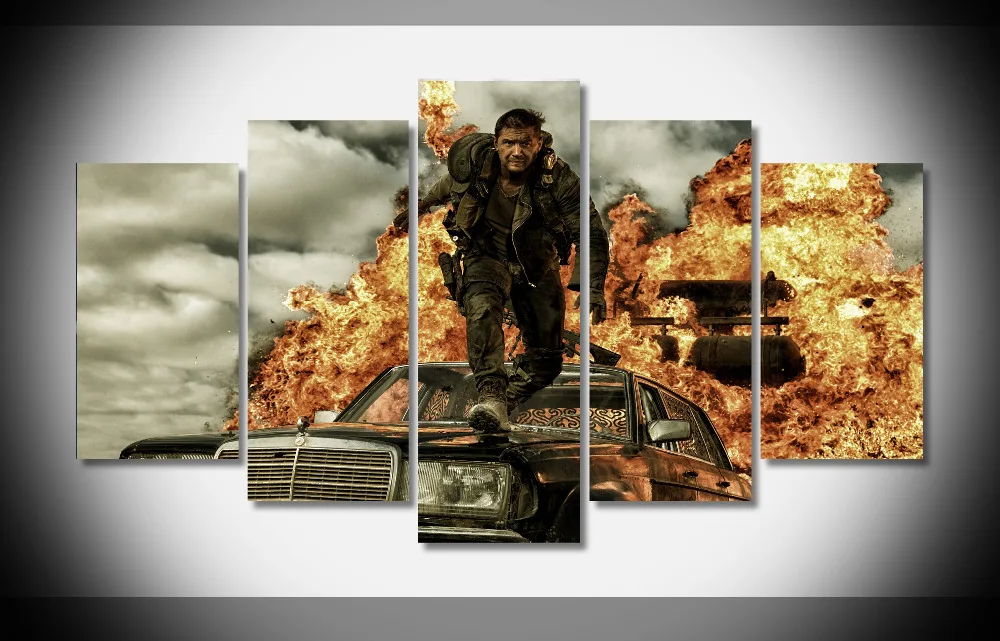 

5426 mad max fury road movie poster Poster Framed Gallery wrap art print home wall decor wall picture Already to hang digital