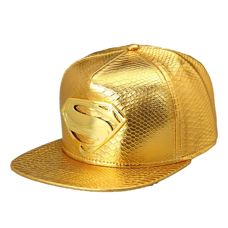 Leather Crocodile Baseball Caps 