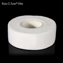 Высокое качество белая эластичная лента рулон Спортивная связывающая оксид цинка физио мышечная деформация травма поддержка