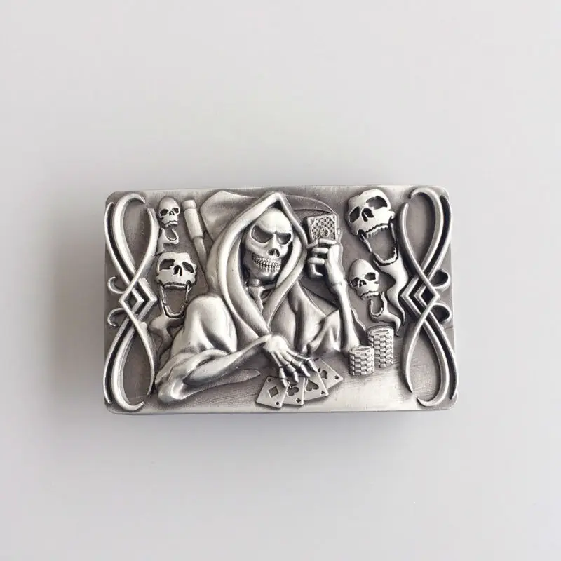Оригинальная винтажная тату череп смерти от New Jean's Friend|belts belt buckles|buckles bucklesbelt buckles