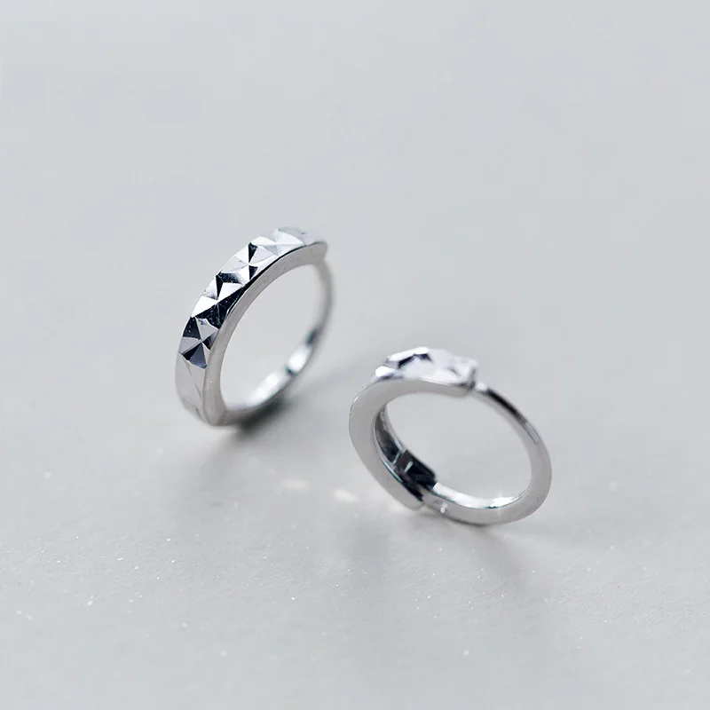 

WTLTC 925 Sterling Slive Small Hoop Earrings for Women 8mm Tiny Huggie Hoops Earrings Minimalist Ear Piercing Earrings Everyday