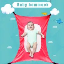 Детский гамак для младенцев Домашний открытый съемный портативный удобный комплект для кровати кемпинг Детская подвесная кровать качалка для малышей