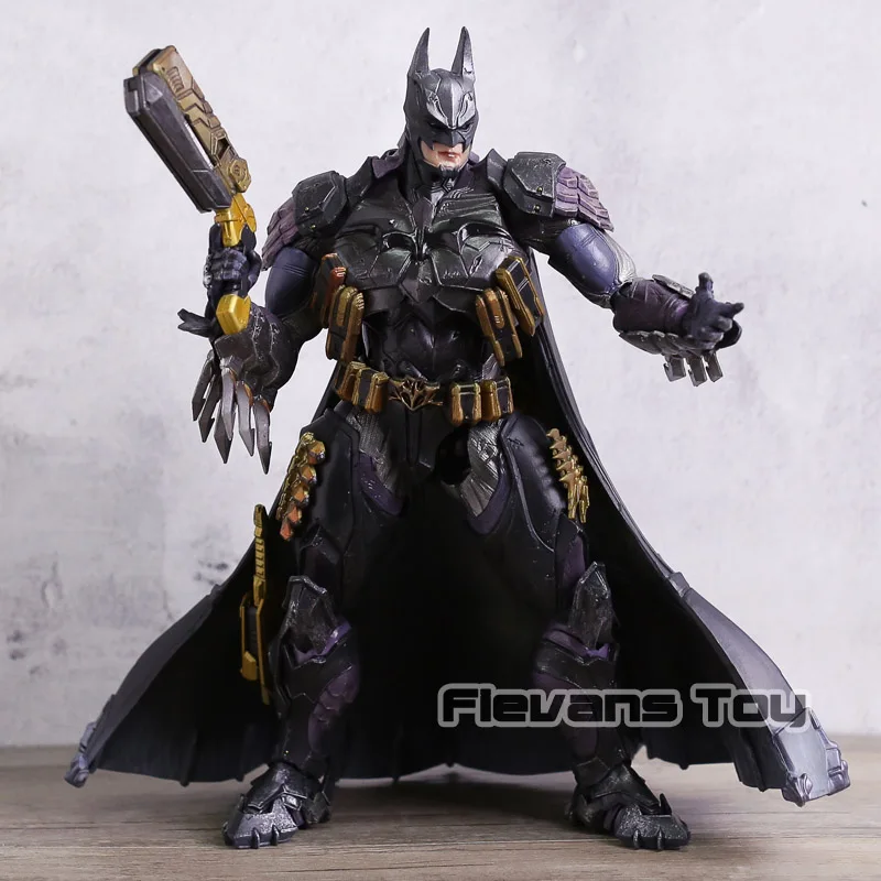  Play Arts Kai DC COMICS Super Hero NO.14 Batman Armored PVC Action Figure Collectible Model Toy