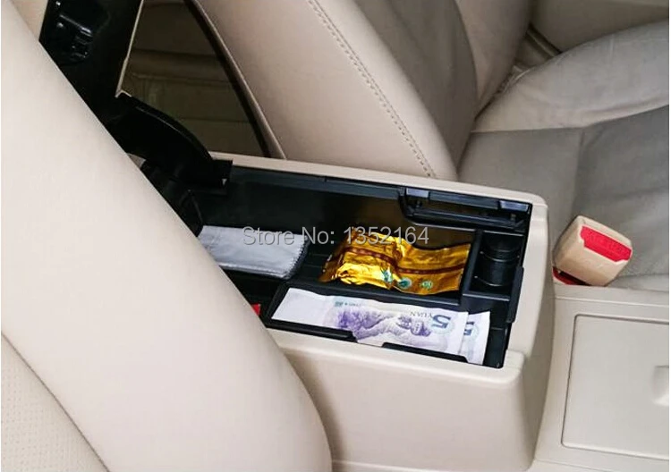 Авто бардачок, подлокотник коробка для хранения интерьера литье для Toyota Camry 2012-, автомобильные аксессуары