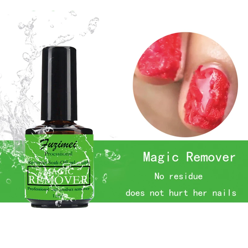 15 мл Burst Magic Remove УФ-гель для ногтей Magic Remover Soak off праймер для ногтей акриловый чистящий обезжириватель для лака для ногтей TSLM2