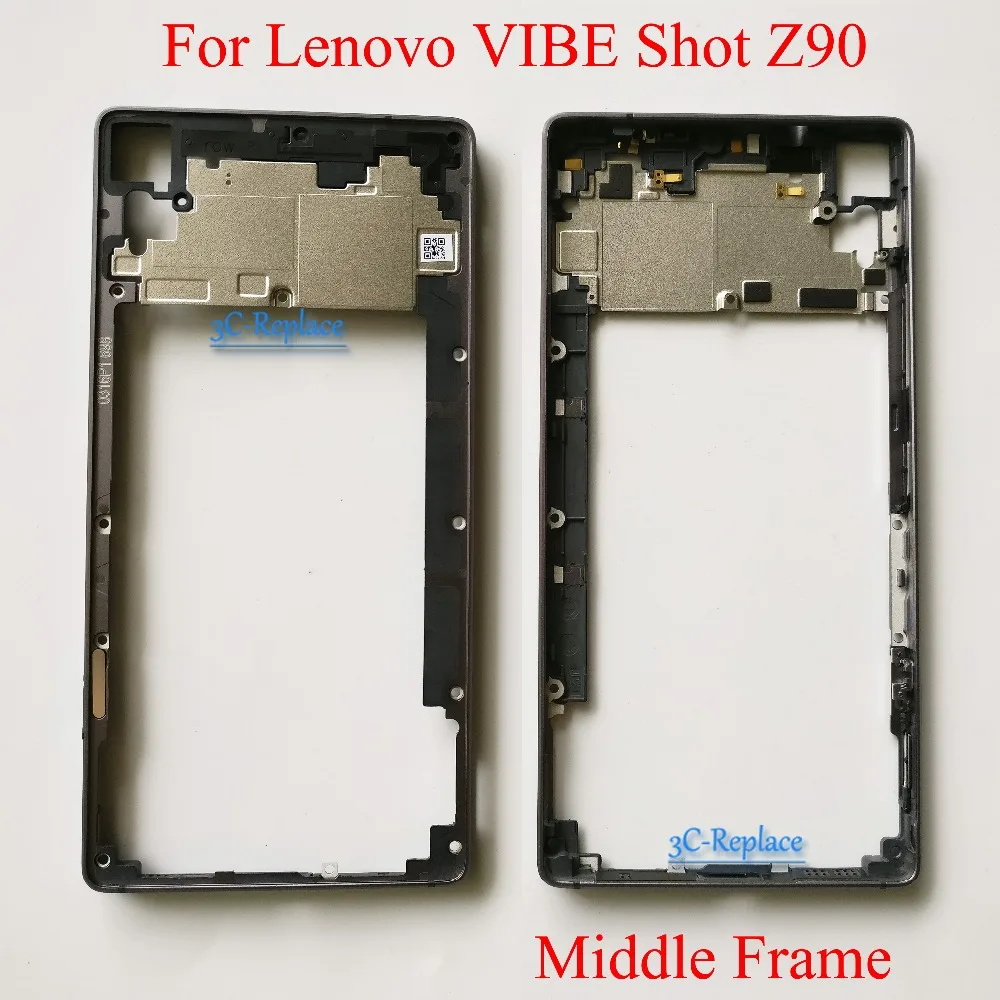 Черный/белый/красный 5,0 дюймов для lenovo VIBE Shot Z90-7 Z90-3 z90a40 z90-a z90a средняя рамка Корпус средняя рамка