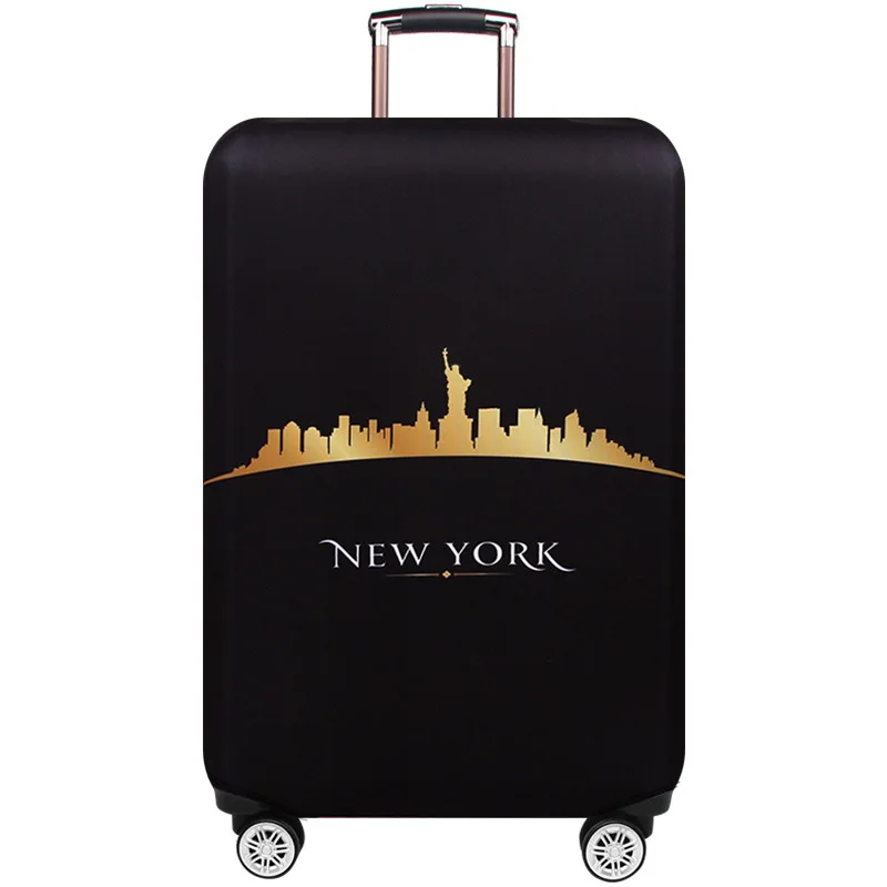 Высококачественный Эластичный Защитный чехол на чемодан, чехол на колесиках, пылезащитный чехол для багажа, дорожные аксессуары, органайзер для упаковки