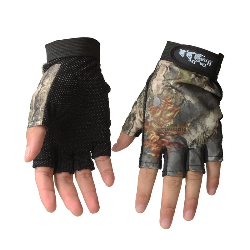 Камуфляжные противоскользящие перчатки для охоты, рыбалки, альпинизма, велоспорта, спорта на открытом воздухе, дышащие спортивные перчатки 30