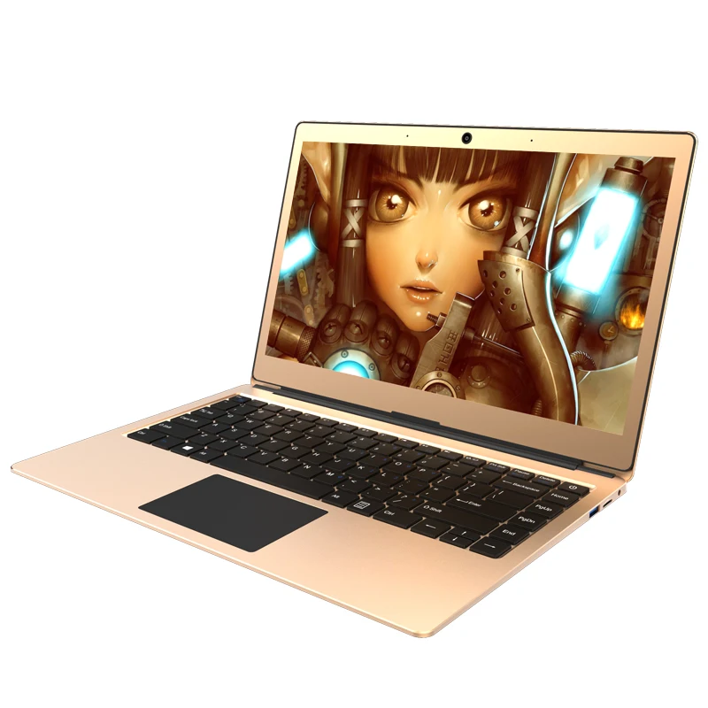 Prix Date Lauch 13.3 Pouces Ordinateur Portable Celeron N3450 Quad Core 6G + 32G + 128G SSD windows 10 jusqu à 2.2 GHz IPS Écran Tablet PC HDMI Type c