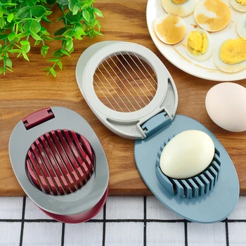 

Multifunction Food Grade Stainless Steel Egg Mushroom Fruit Salad Garnish Egg Slicer Strawberry Veggie Sliced Cutter set 1