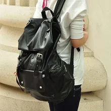 Free shipping Luggage hot women’s backpack PU travel backpack computer bag female male double-shoulder casual school bag