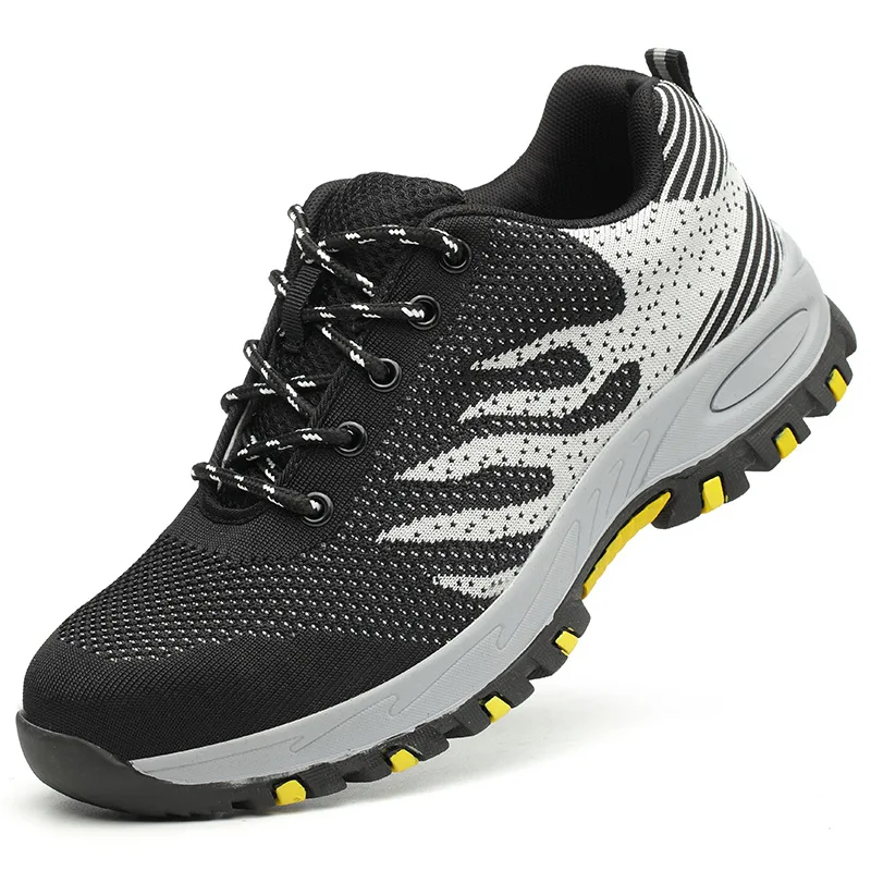 

2019 safety shoes Fashion trend casual sports men's boots work shoes military boots