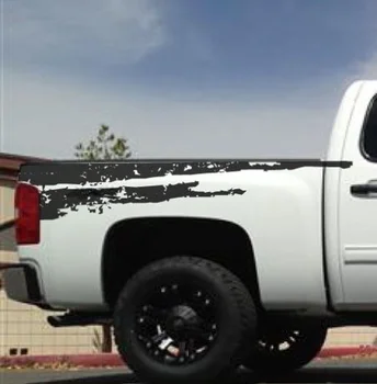 

For 4xChevy Mud Dirt Splatter Marks Lifted Graphic Decal Sticker Van Truck Vehicle SUV Car styling