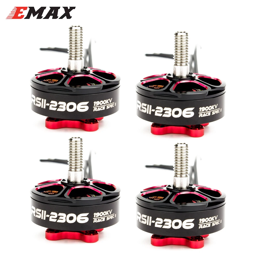 

1pcs Emax RSII 2306 1600/1700/1900/2400/2600kv (4-6S) CW&CCW Brushless Motor for FPV Quadcopter(with retail box)