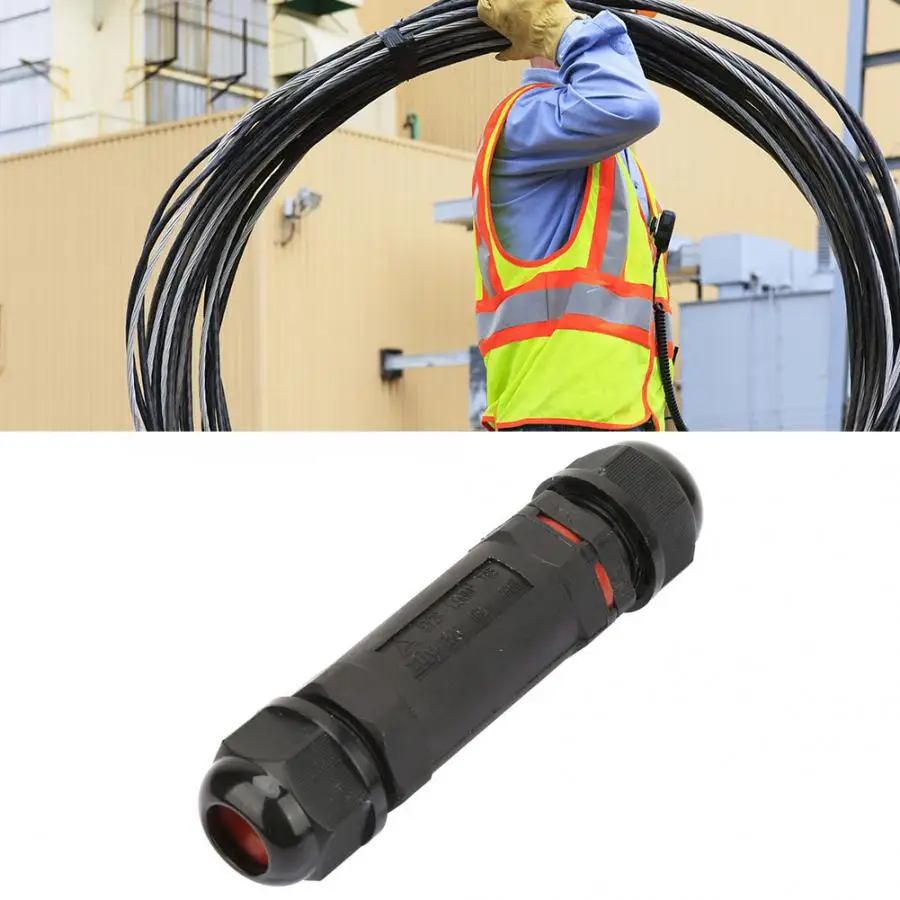 

16A/250V 3/5 Pin Waterproof Connector IP68 Electrical Wire Cable Sealed Retardant Junction Boxes Cable Connector for LED Light