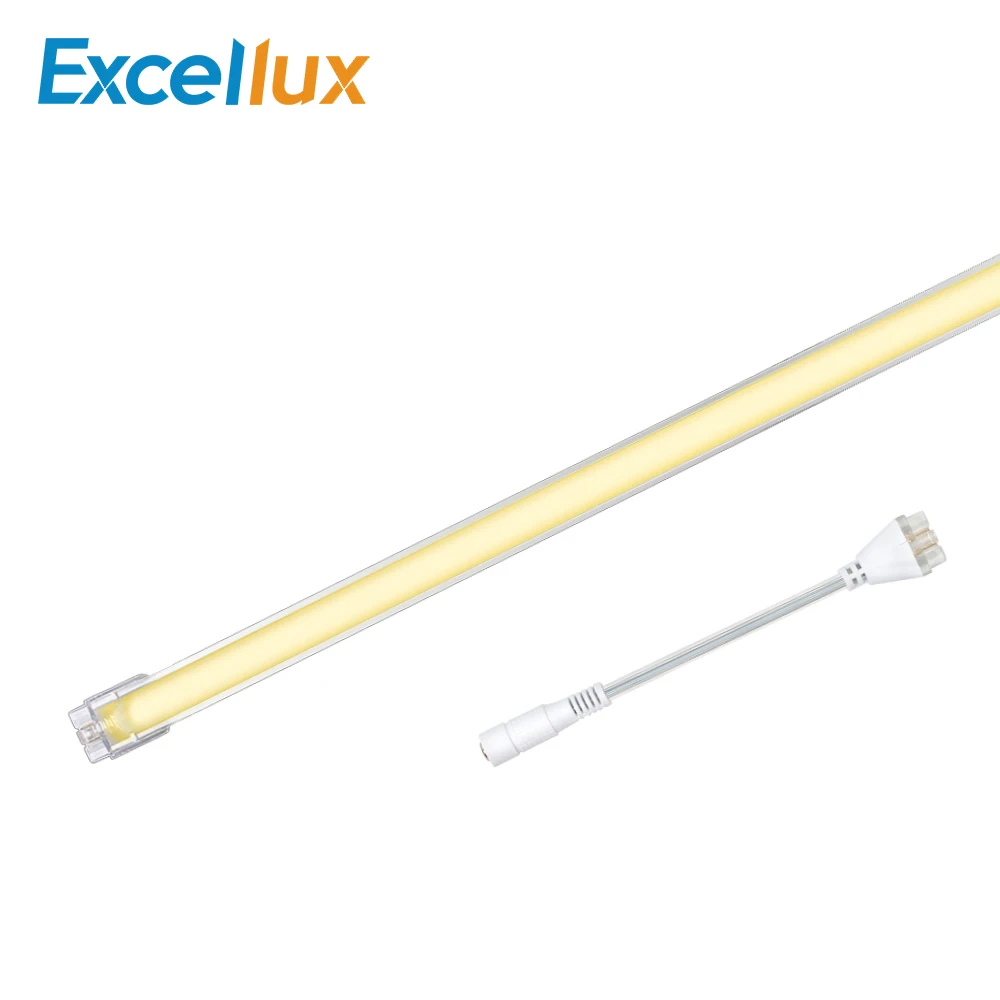 DC 24V 8W 1Pcs 50CM 2835 Aluminum Milky Cover LED Bar Light/Under Cabinet Light Used For Kitchen or Study Room Lighting | Лампы и