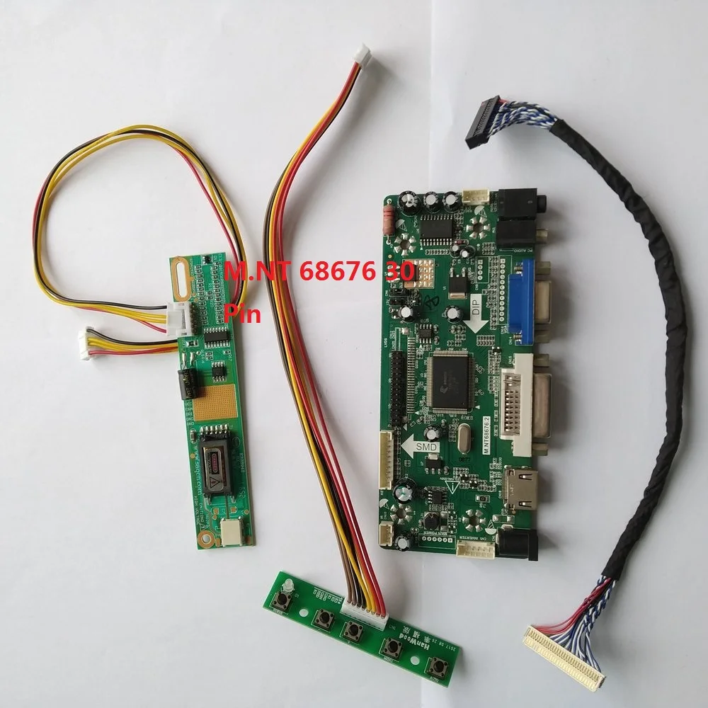 Для B150XG02 V5 VGA HDMI 15 "1024X768 Монитор комплект плата контроллера 1 лампы 30pin LVDS lcd DVI экран панель