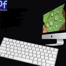 Новинка, США, ЕС, евро, силиконовая Волшебная клавиатура, Защитная крышка для iMac, ПК, компьютер, английская буква, волшебная 2, Bluetooth клавиатура, крышка
