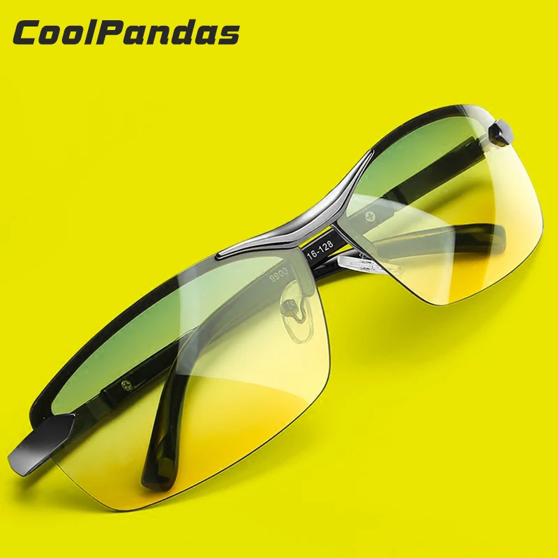 

Unisex Day Night Vision Multifunction Men's Polarized Sunglasses HD Reduce Glare Safe Driving Sun Glass Goggles Eyewear de sol