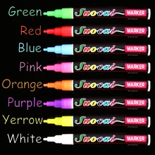 8Colors Highlighter 3mm 6mm Fluorescent Liquid Chalk Art Marker Pens Painting Gift Stationery School Office Supplies 8Colors Highlighter 3mm 6mm Fluorescent Liquid Chalk Art Marker Pens Painting Gift Stationery School Office Supplies