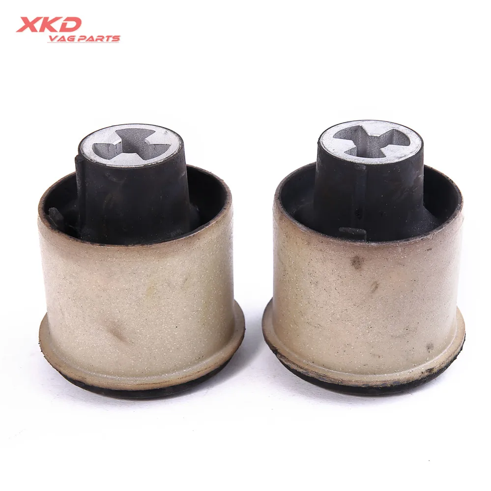 2Pcs Rear Axle Beam Trailing Arm Bushing For VW Jetta Golf Bora Polo