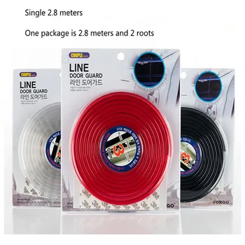 

Car Door Styling anti-scratch strip invisible door seal crash bar for Mini usb pc minifigures minions camera cooper Accessories
