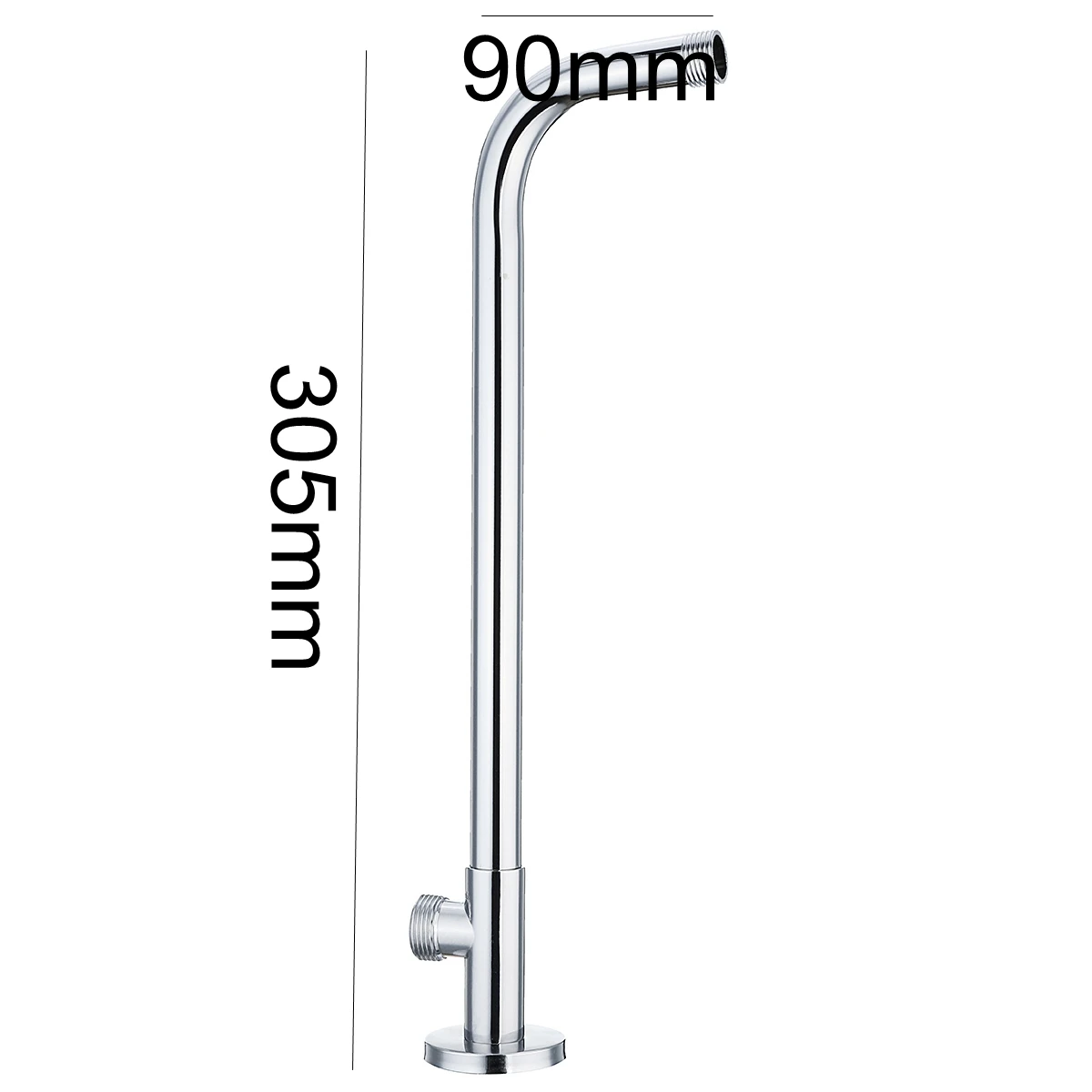 Xueqin 1 шт. G1/" 30 мм душевая рукоятка настенный потолочный Душ фиксированная труба душевая головка удлинитель для ванной комнаты инструменты аксессуары